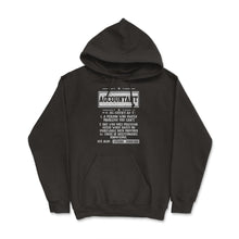 Load image into Gallery viewer, Hilarious Accountant Definition For Auditors &amp; Actuaries Product ( - Hoodie - Black
